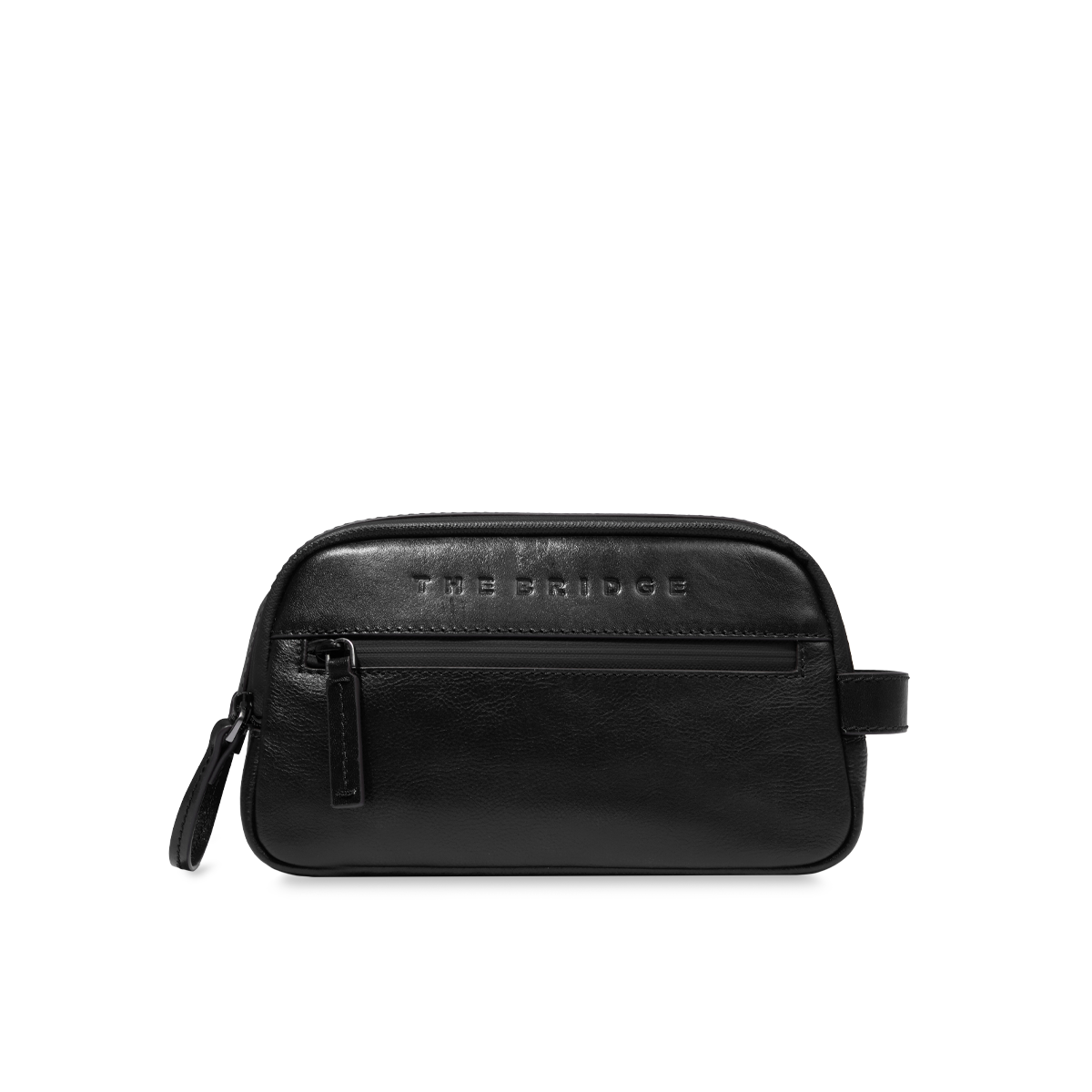 NEIGHBORHOOD レザーケース 黒 Men's leather toiletry bag BLACK/RUTHENIUM | The Bridge