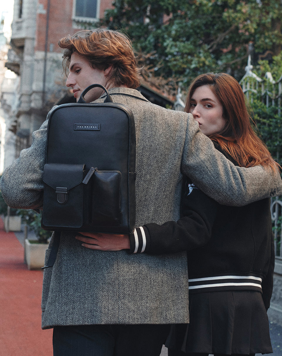 Sac à Main THE BRIDGE En Cuir Vintage - Marron - Occasion Authentique
